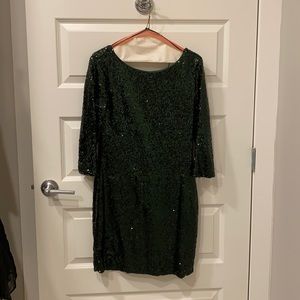 Gianni Bini green sequin dress Fan Fav